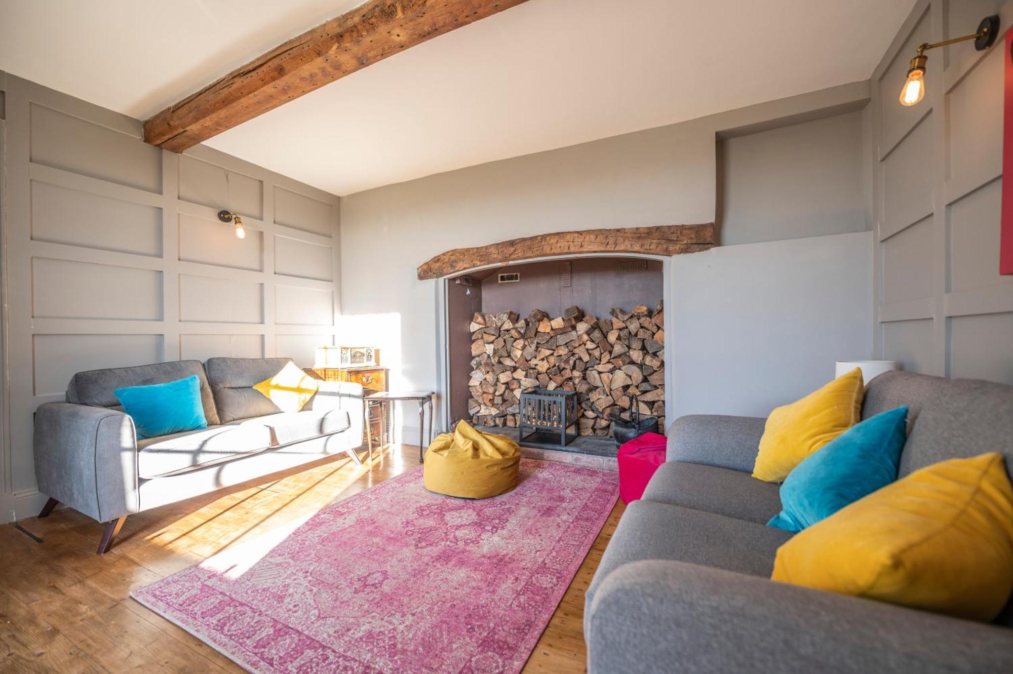 רות'ין Georgian Country House -Panoramic Views -Sleeps 12 מראה חיצוני תמונה